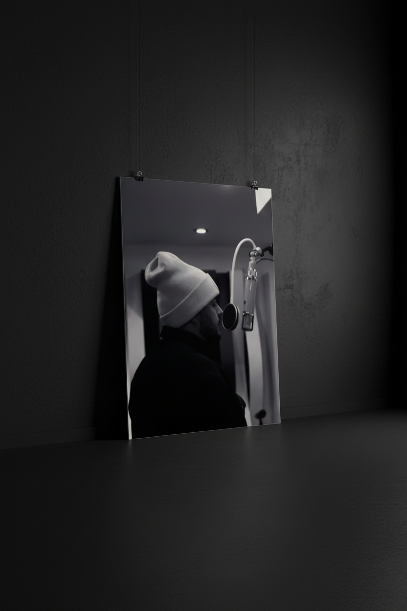 KARIM PANZETTA SIGNATURE POSTER — Dark Room Lifestyle, Limited Edition DROP 001